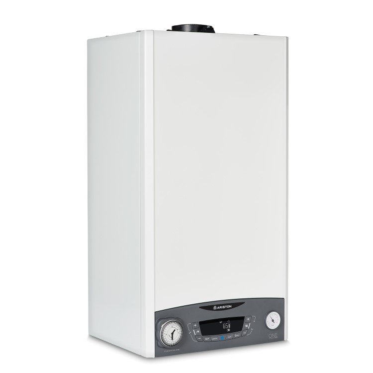 Ariston Clas ONE 24 kW Combi Gas Boiler with Free Flue and LPG Conversion Kit - 8 Years warranty