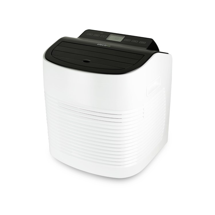 GRADE A2 - electriQ Compact 9000 BTU Small and Powerful Portable Air Conditioner for rooms up to 21 sqm