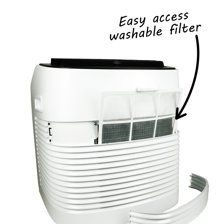 Refurbished Compact 9000 BTU Small and Powerful Portable Air Conditioner for rooms up to 21 sqm