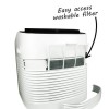 Refurbished electriQ Compact 9000 BTU Small and Powerful Portable Air Conditioner for Rooms up to 21 sqm