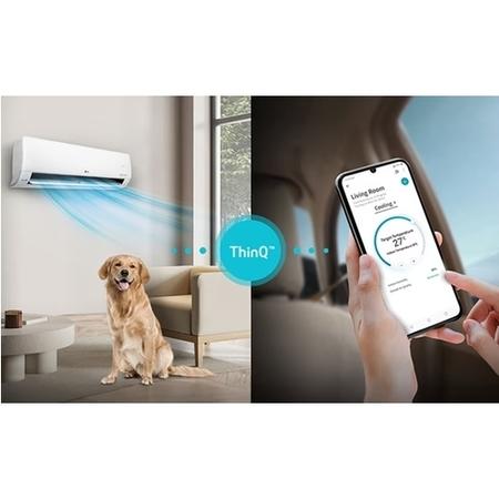 LG DualCool Pro A++ 12000 BTU Smart Wall Mounted Split Air Conditioner with Heat Pump