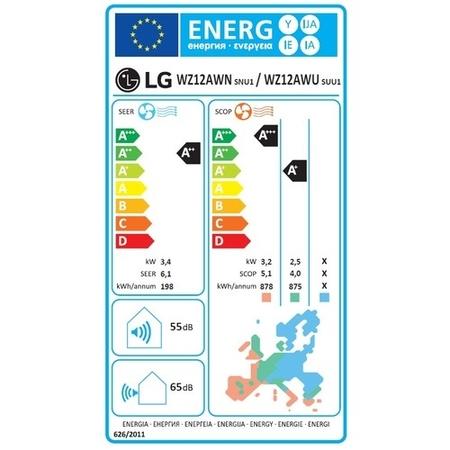 LG DualCool Pro A++ 12000 BTU Smart Wall-Mounted Split Air Conditioner with Heat Pump