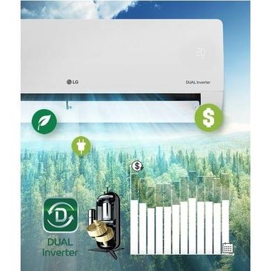 LG DualCool Pro A++ 24000 BTU Smart Wall-Mounted Split Air Conditioner with Heat Pump