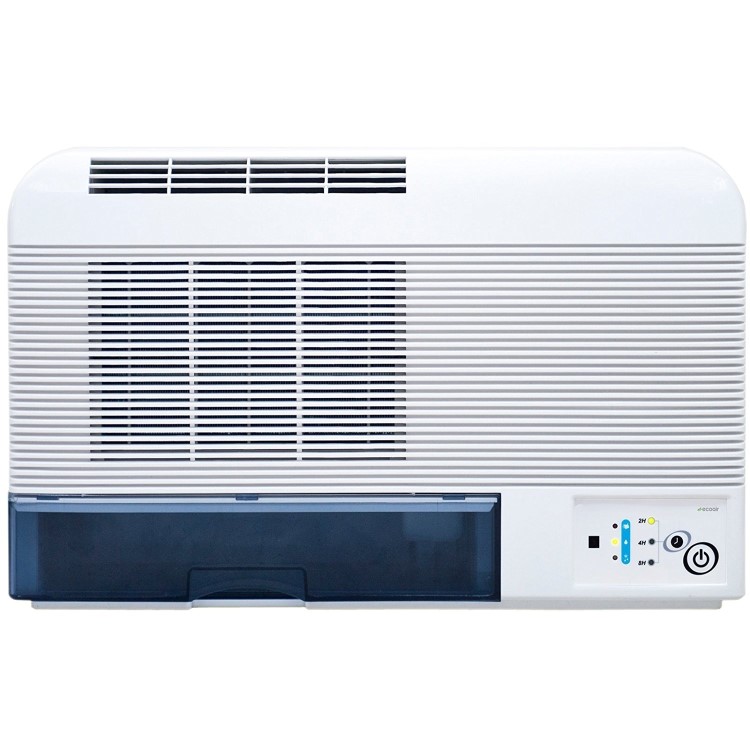 ECOAIR Wall Mounted Compact Design IPX 2 Rated Splash Proof LED Display and Remote Control  Timer 2H / 4H / 8H  Water Full Indication Defrost IndWashable Filter Easy Access Water Tank 2 Year warranty