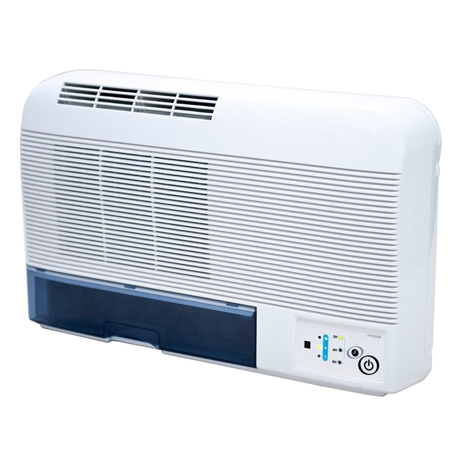 Buy Ecoair DCW10 10L Slim Wall Mountable Dehumidifier Splash Proof