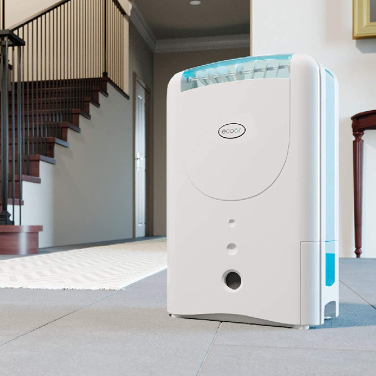 GRADE A2 - Ecoair Classic MK5 7 Litre Desiccant Dehumidifier with Humidistat and Antibacterial Filter