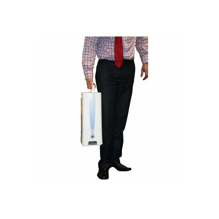 GRADE A3 - ECOAIR DD128 8L Desiccant Dehumidifier with Ioniser up to 5 bed house and 2 year warranty