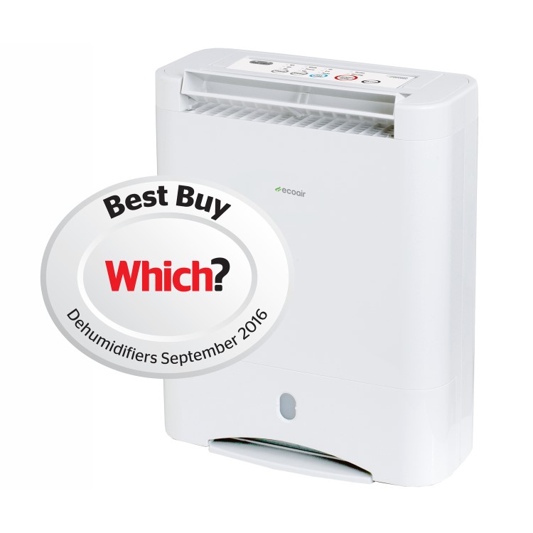 GRADE A1 - DD322FW CLASSIC 10L Desiccant Dehumidifier with Humidistat  up to 6 bed house 2 year warranty