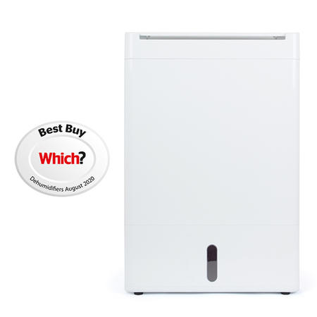 GRADE A2 - Meaco DD8L Zambezi 8 Litre Antibacterial Desiccant Dehumidifier with Humidistat and Daily Timer