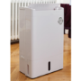 GRADE A2 - Meaco DD8L Zambezi 8 Litre Antibacterial Desiccant Dehumidifier with Humidistat and Timer 2 years warranty