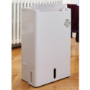 GRADE A2 - Meaco DD8L Zambezi 8 Litre Antibacterial Desiccant Dehumidifier with Humidistat and Daily Timer