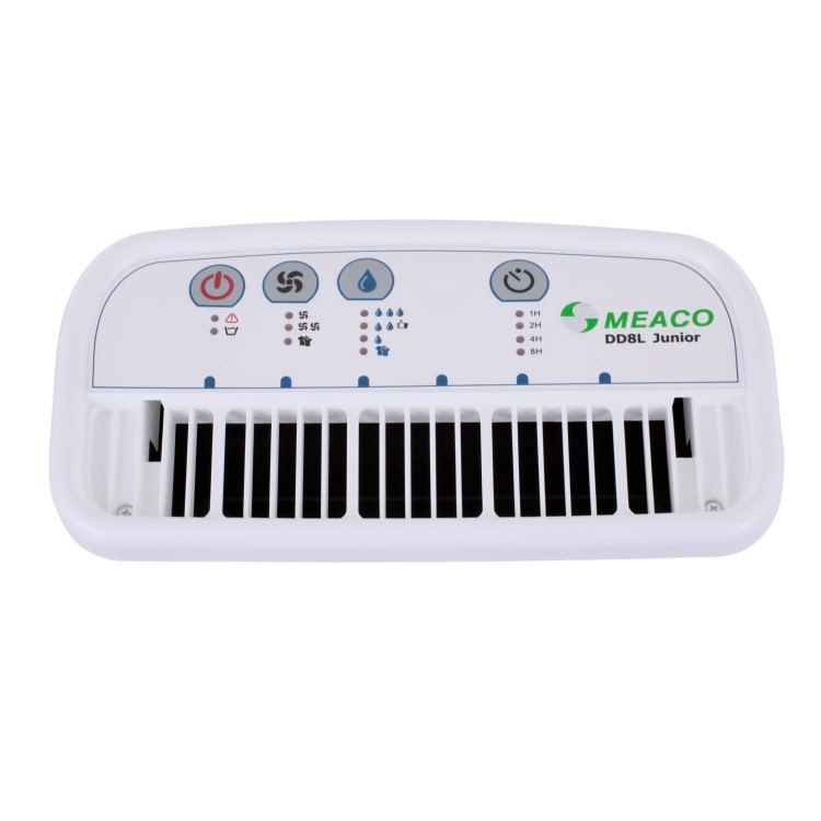 GRADE A1 - Meaco DD8L Junior 8L Desiccant Dehumidifier with Humidistat for up to 5 bed house 3 Year warranty