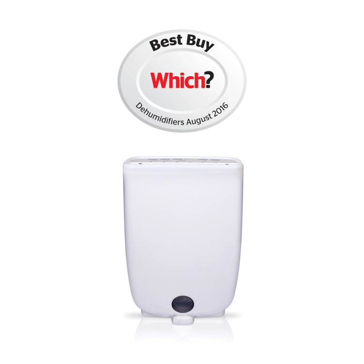 GRADE A1 - Meaco DD8L 8L Desiccant Dehumidifier with Humidistat and Ioniser for up to 5 bed house 3 Year warranty