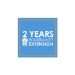 2 Years Warranty Upgrade. For UK Domestic Dehumidifers from Standard Manufacturer Warranty of 1-2 Years to a total of 2 Years