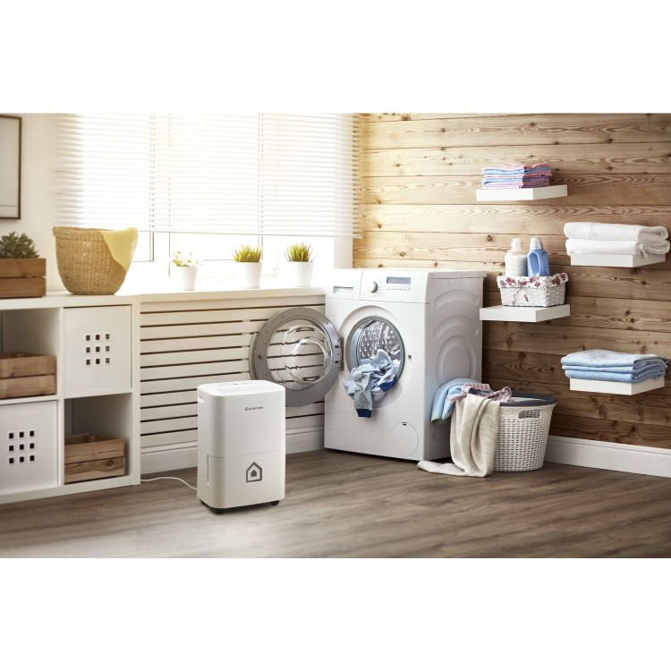 GRADE A2 - Ariston Deos 16 litre Portable Dehumidifier for up to 4 Bed Houses - 2 Years warranty