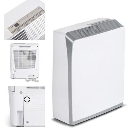 GRADE A1 - 10L Fast Dry Desiccant Anti-bacterial Dehumidifier with Humidistat Large Tank better extraction than 20 L compressor