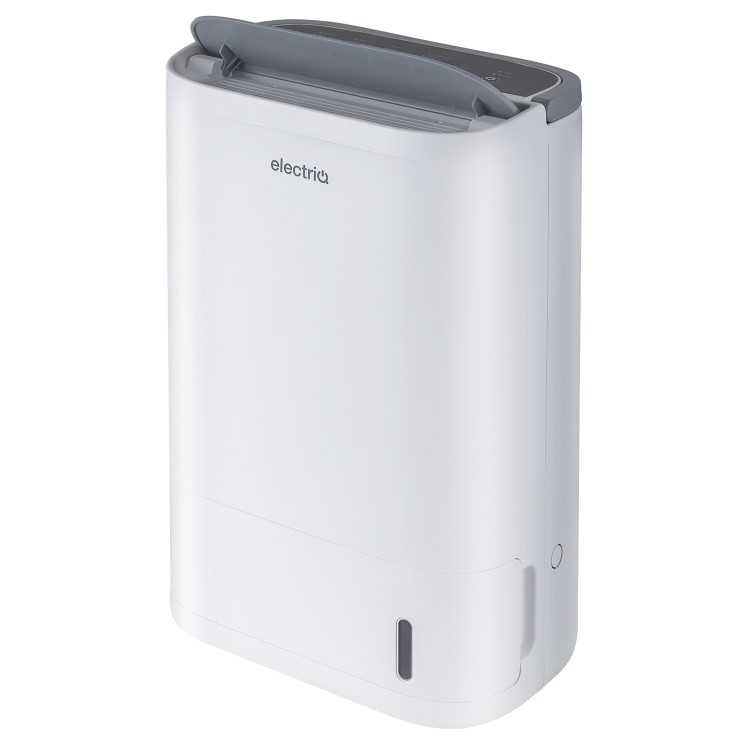 GRADE A2 - electriQ 8 Litre Smart App Alexa Desiccant Dehumidifier with Heater and Ioniser 