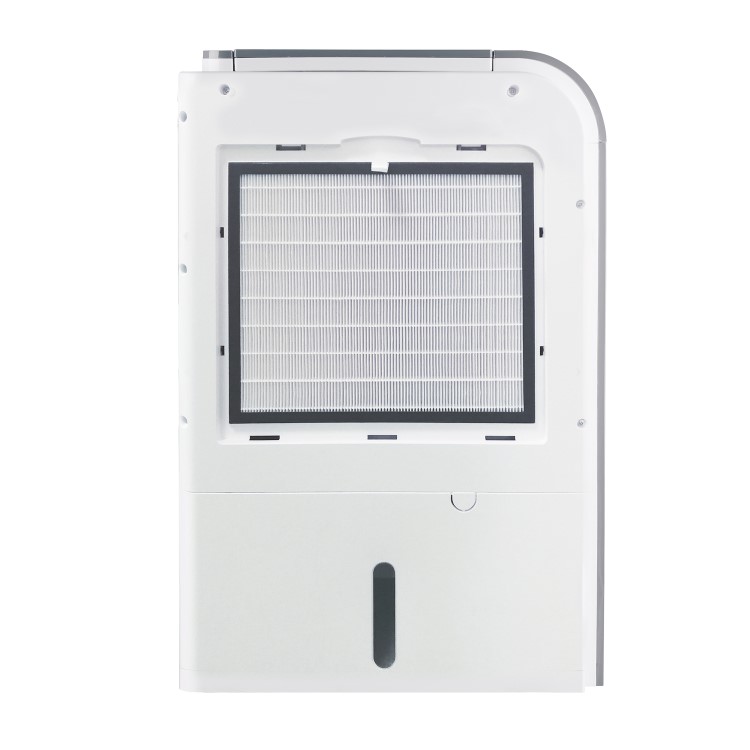 Refurbished electriq 10L Fast Dry Desiccant Dehumidifier and Heater with HEPA Air Purifier for 2-6 bed homes