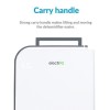 electriQ 10 Litre Smart Desiccant Dehumidifier with Heater and HEPA Air Purifier