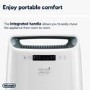 GRADE A3 - DeLonghi DEX216RF 16L Tasciugo AriaDry Quiet Laundry Dehumidifier - White