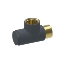 DFTP-AG Elego Dual Fuel T Piece Anthracite