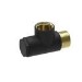 Elego Dual Fuel T Piece Matte Black
