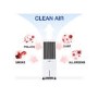 GRADE A1 - Symphony 35L DIET35I Portable Evaporative Air Cooler with IPure PM 2.5 Air Purifier Technology