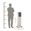 GRADE A1 - Symphony 35L DIET35I Portable Evaporative Air Cooler with IPure PM 2.5 Air Purifier Technology