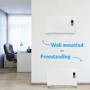electriQ 1500W Wall Mountable Designer Panel Heater with Smart WiFi Alexa - Bathroom Safe IP24