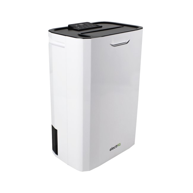 GRADE A2 - electriQ 8 litre Fast-Dry Desiccant  Dehumidifier with Air Purifier for 2-5 bed House