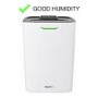 GRADE A1 - Desiccant 8 litre Fast-Dry Dehumidifier and Air Purifier great for 2-5 bed House Large Tank