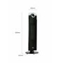 Dimplex Studio G - 2.5kW Tower fan heater with oscillation function with 12 hour timer - Black