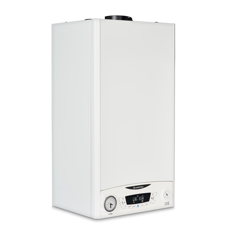 Ariston E-Combi ONE 30 kW Combi Gas Boiler with Free Flue and LPG Conversion Kit - Energy Saving Trust Recommended