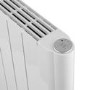 electriQ 2000W Smart WiFi Aluminium Electric Designer Radiator Gloss White Wall Mounted - Energy Efficient Panel Heater