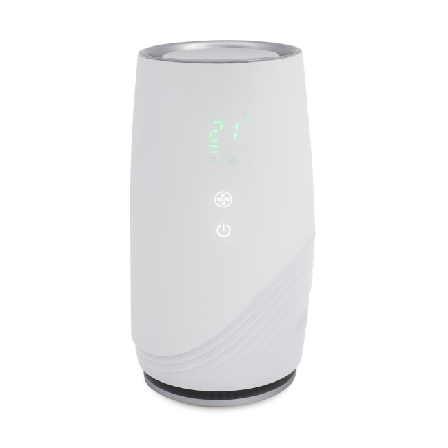 Refurbished electriQ Ultra-Quiet HEPA and Plasma Air Purifier with Antibacterial Technology