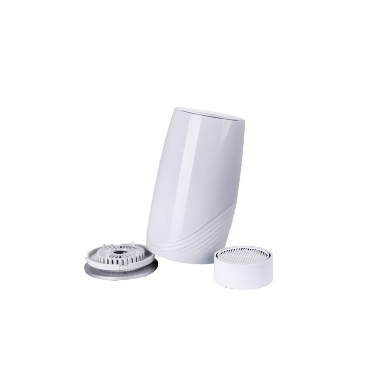 GRADE A1 - Compact Ultra Quiet Hepa and Plasma Air Purifier with anti-bacterial technology