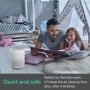 GRADE A5 - electriQ 360 Degree Air Purifier Smart WiFi Alexa with Air Quality Sensor and HEPA Carbon filters for rooms up to 40 sqm