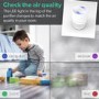 GRADE A2 - electriQ 360 Degree Air Purifier Smart WiFi Alexa with Air Quality Sensor and HEPA Carbon filters-  for rooms up to 40 sqm