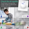 Refurbished electriQ 360 Degree Air Purifier Smart WiFi Alexa with Air Quality Sensor and HEPA Carbon filters for rooms up to 40 sqm