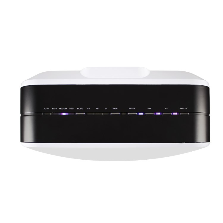 GRADE A1 - electriQ Air Purifier 6 Stage cleaning with True HEPA UV TiO2 Ioniser - Cleans room up to 60 sqm