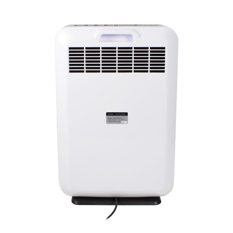 GRADE A1 - electriQ Air Purifier 6 Stage cleaning with True HEPA UV TiO2 Ioniser - Cleans room up to 60 sqm