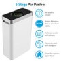 Refurbished electriQ PM2.5 5 stage Air Purifier with Air Quality Sensor and HEPA Filter great for up to 90 sqm rooms