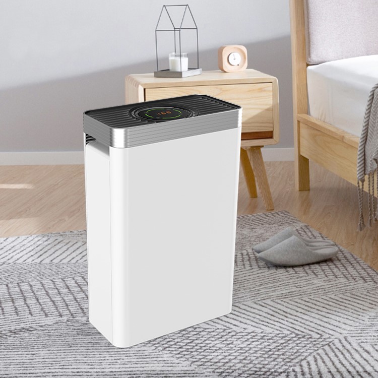 Refurbished electriQ PM2.5 5 stage Air Purifier with Air Quality Sensor and HEPA Filter great for up to 90 sqm rooms