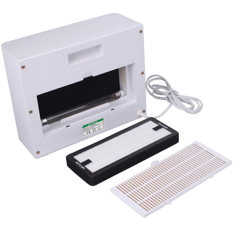 GRADE A1 - As new but box opened - electriQ EAP400D 5 Stage Antibacterial HEPA Air Purifier With UV Light Ioniser and photocatalytic air filtration