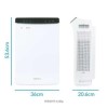 electriQ 5 Stage True HEPA UV PM2.5 Smart Air Purifier with Aroma Diffuser