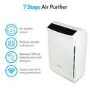 Refurbished electriQ 7 Stage Antiviral Air Purifier with Smart WiFi True HEPA PM2.5 UV Carbon & Photocatalyst Filters