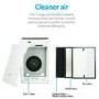 Refurbished electriQ 7 Stage Antiviral Air Purifier with Smart WiFi True HEPA PM2.5 UV Carbon & Photocatalyst Filters