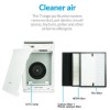 Refurbished electriQ 7 Stage Antiviral Air Purifier with Smart WiFi True HEPA PM2.5 UV Carbon &amp; Photocatalyst Filters