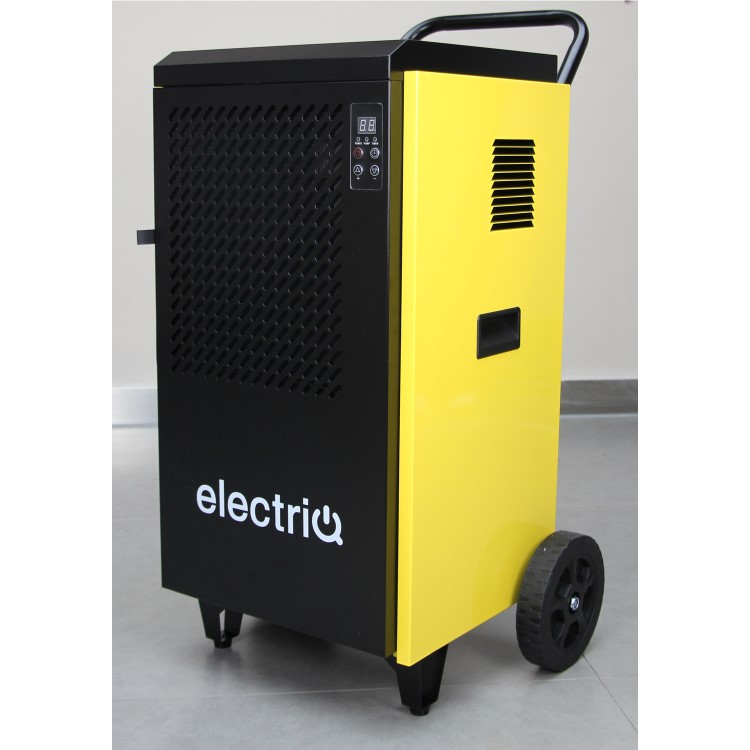 Refurbished electriQ 70 Litre Commercial Dehumidifier with Digital Humidistat Timer and Uplift Pump