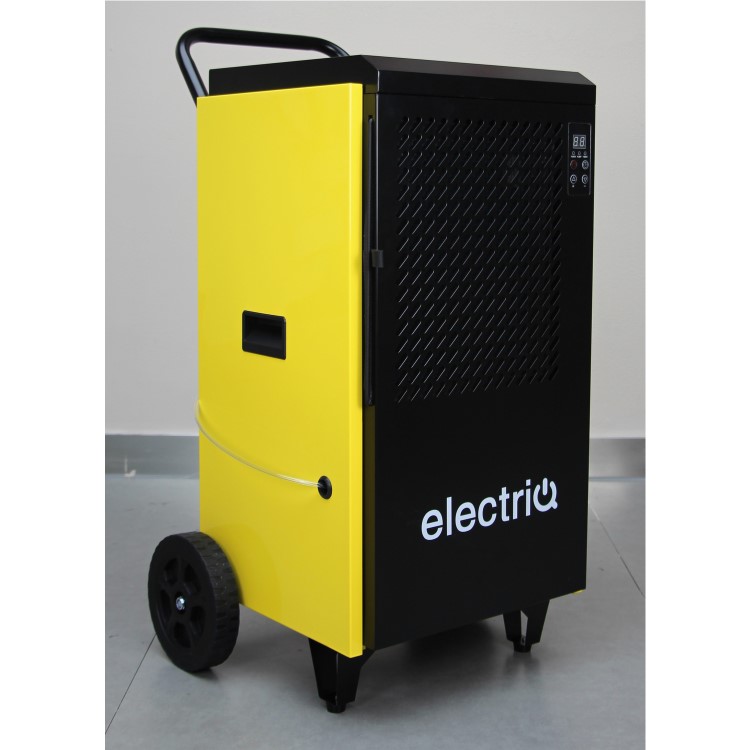 Refurbished electriQ 70 Litre Commercial Dehumidifier with Digital Humidistat Timer and Uplift Pump